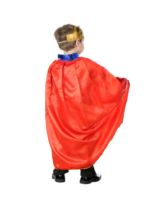 BookMyCostume Fairytale Prince Charming with King Scepter Combo Kids Fancy Dress Costume | Halloween Theme | Imported